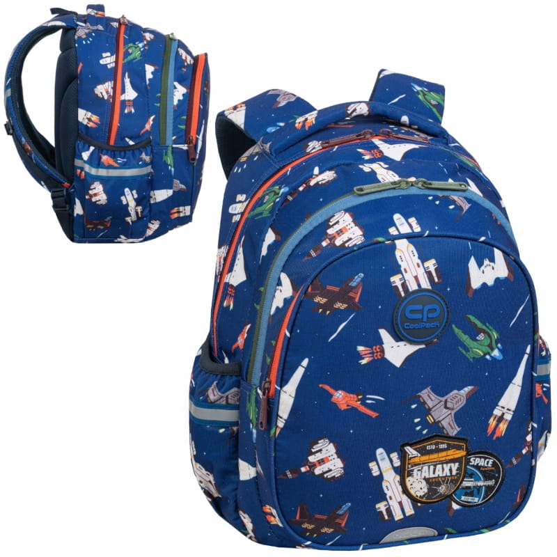 Školský batoh CoolPack Jerry - Motív vesmírneho dobrodružstva